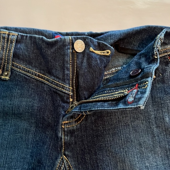 BCBG Maxazria Jeans Denim Skirt Size 4 - Picture 16 of 16